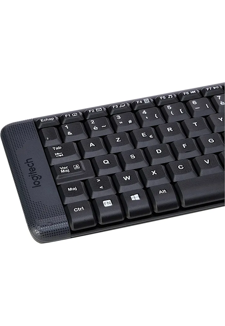 كيبورد لوحة مفاتيح مع ماوس LOGITECH WIRELESS KEYBOARD AND MOUSE COMBO MK220