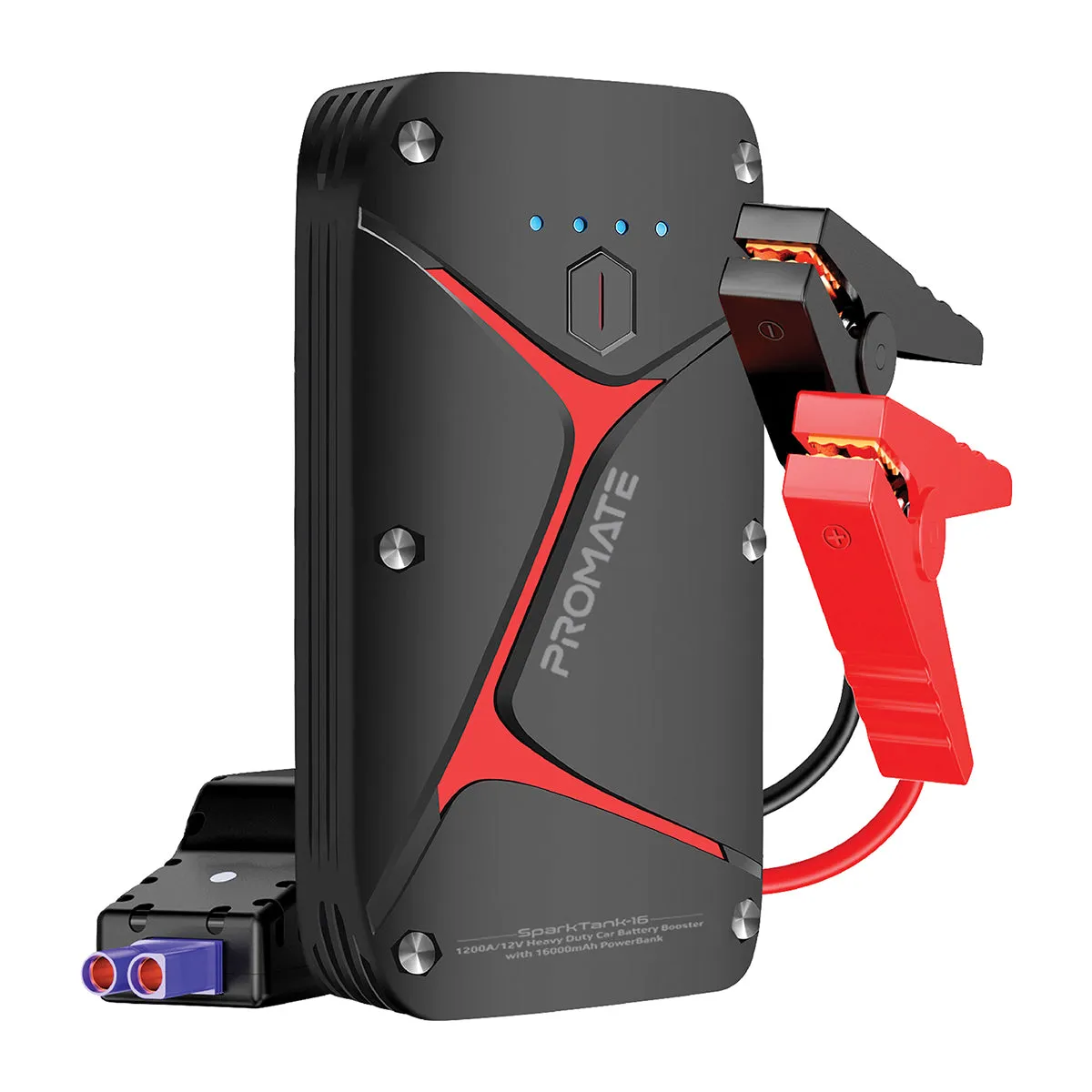 1200A/12V Heavy Duty Car Battery Booster with 16000mAh PowerBank