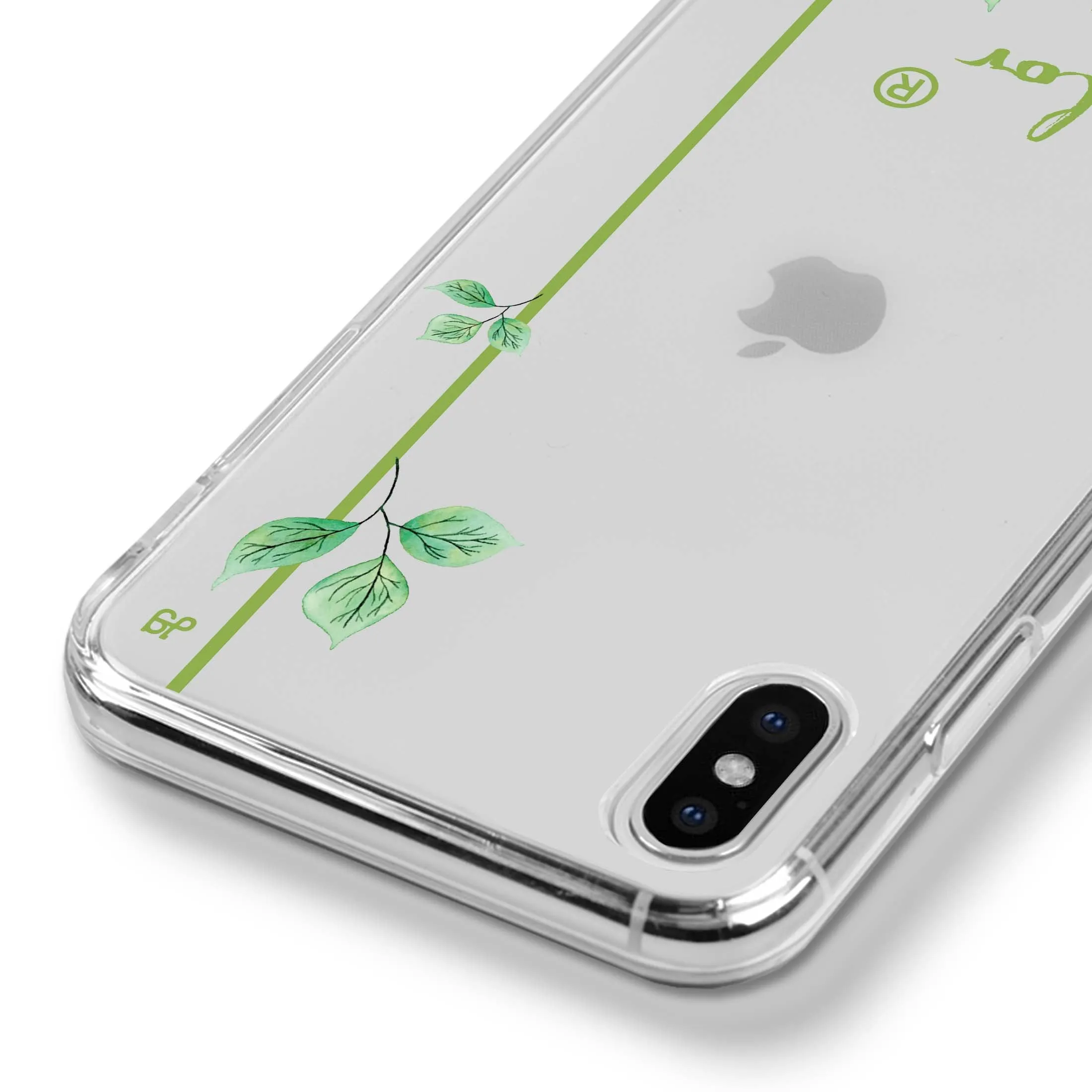 #15-0343 Greenery II iPhone XS Max Ultra Clear Case