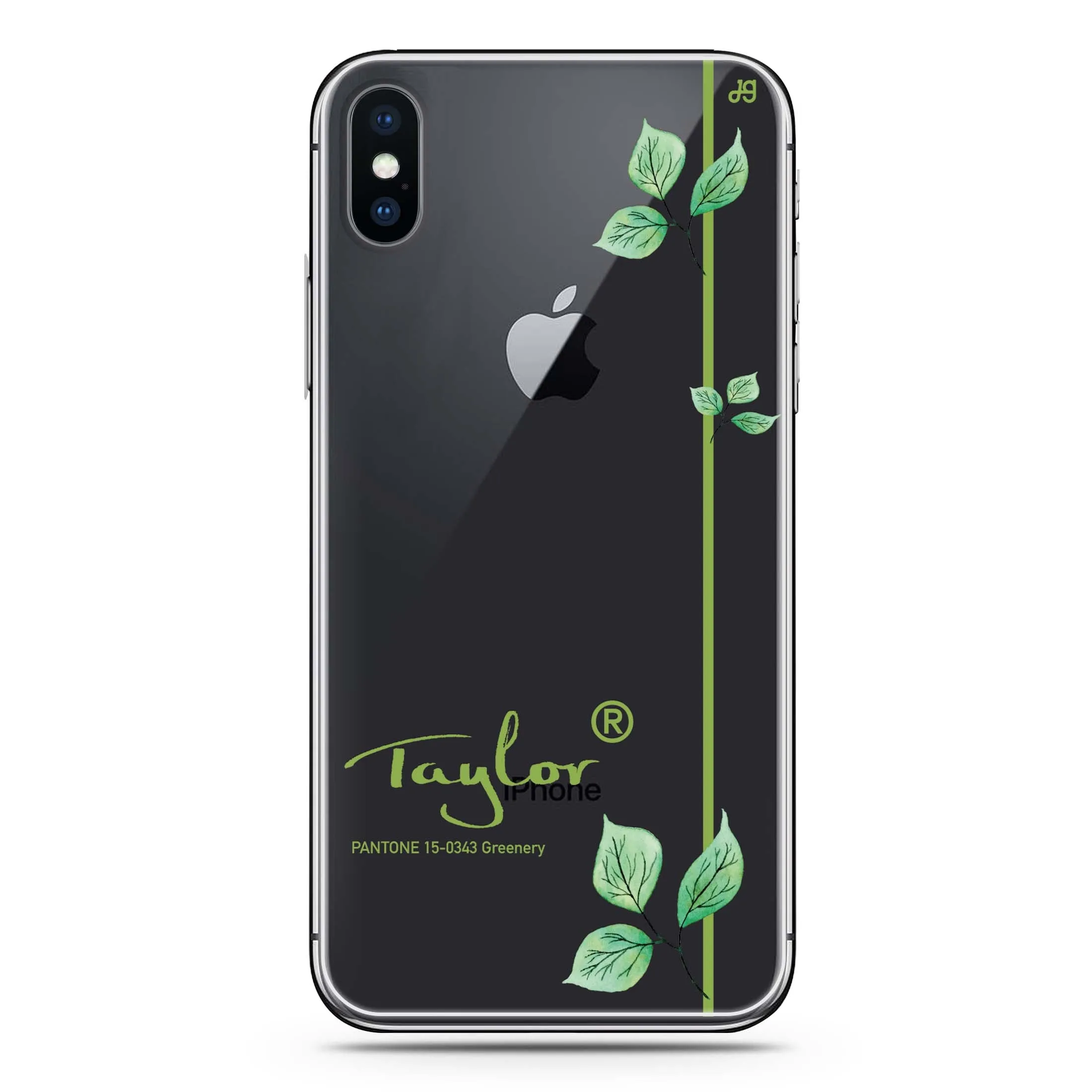 #15-0343 Greenery II iPhone XS Max Ultra Clear Case