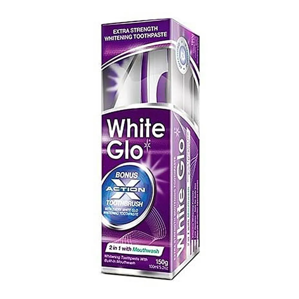 2 in 1 Whitening Toothpaste With Built-in Mouthwash