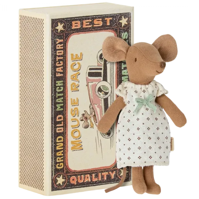 2023 Maileg Big Sister Mouse In Matchbox