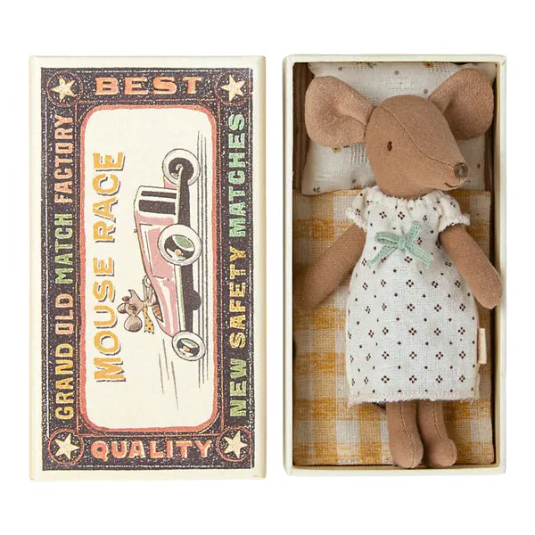 2023 Maileg Big Sister Mouse In Matchbox