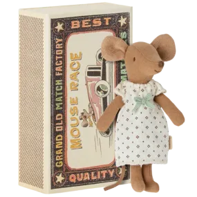 2023 Maileg Big Sister Mouse In Matchbox