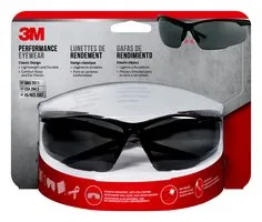 3M™ Performance Eyewear Anti-Fog, 47070H1-DC, Black/Gray, Clear Lens,
4/Case