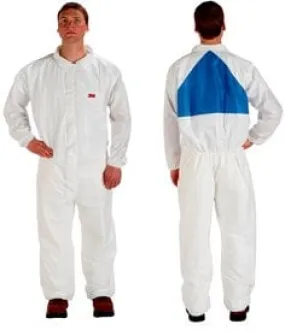 3M™ Protective Coverall 4540 CS White & Blue Type 5/6 Size 3XL, 25 EA/Case