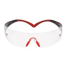 3M™ SecureFit™ Safety Glasses SF401SGAF-RED, Red/Gray, Clear Scotchgard™
Anti-fog Lens, 20 EA/Case