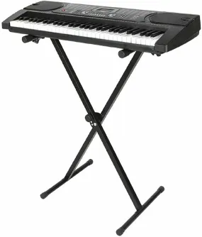 5 Core Premium X-Style Keyboard Stand Pro Adjustable Heavy-Duty Single