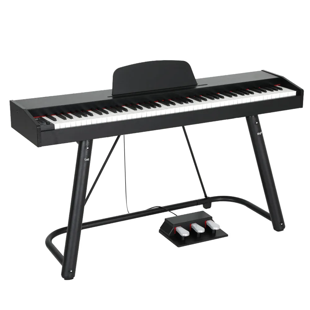 88 Full-Weighted Keys Electric Piano Keyboard w/ Stand | Alpha