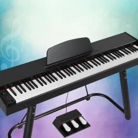 88 Full-Weighted Keys Electric Piano Keyboard w/ Stand | Alpha