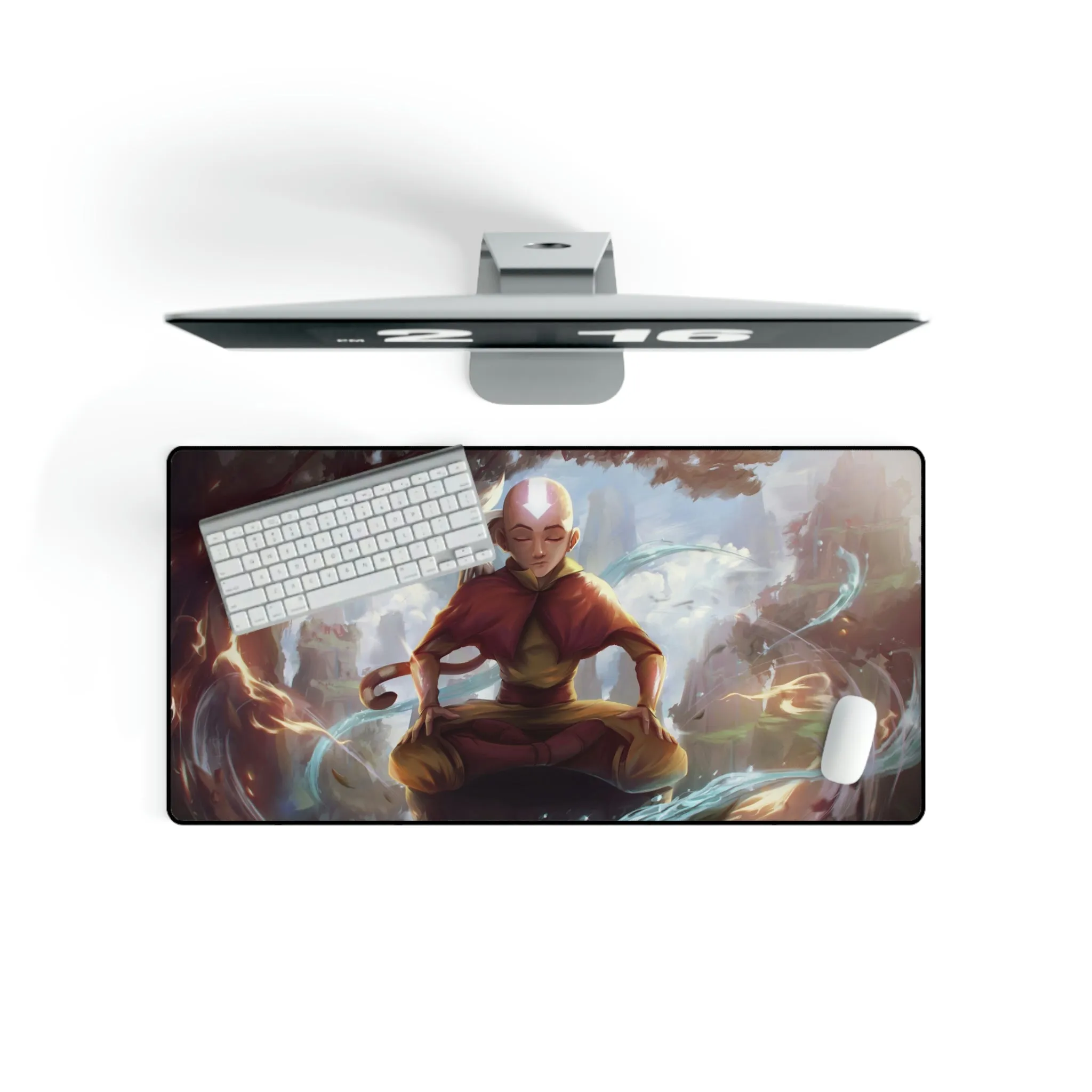 Aang and Momo Mouse Pad (Desk Mat)