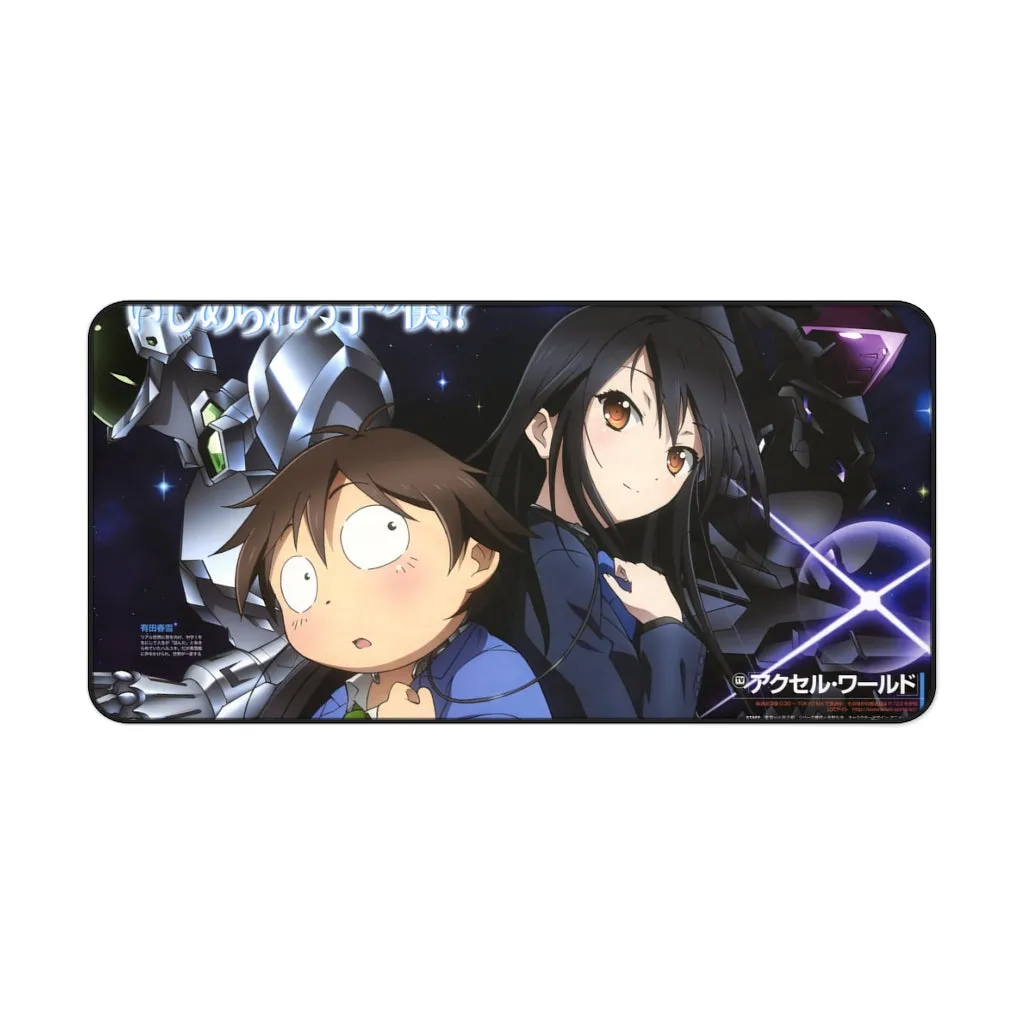 Accel World Kuroyukihime, Haruyuki Arita Mouse Pad (Desk Mat)