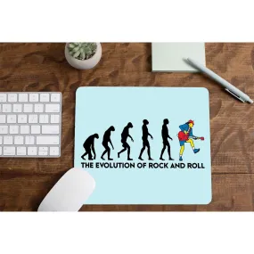 AC/DC Mousepad - The Evolution Of Rock And Roll