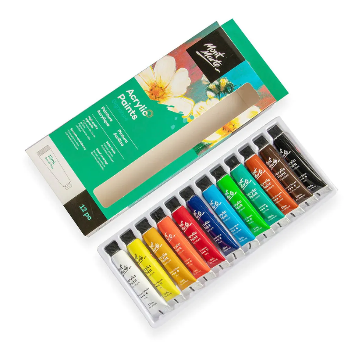 Acrylic Paint Signature 12 Piece Set