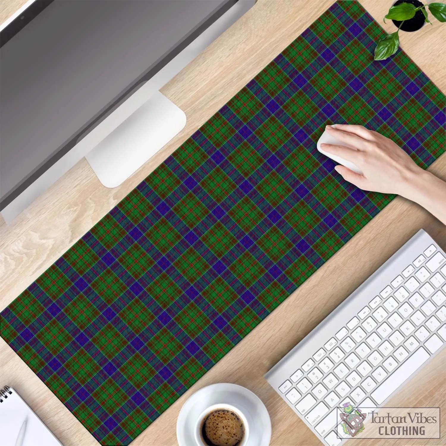 Adam Tartan Mouse Pad