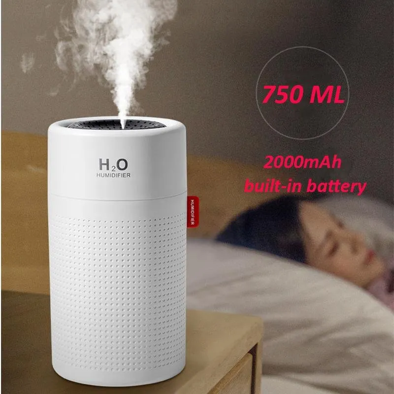 Air Humidifier - Rechargeable 18 Hour Life