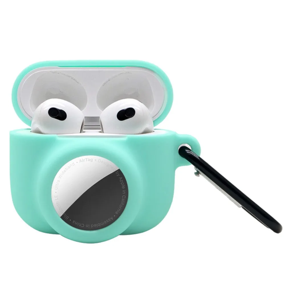 AirPods 3 / AirTag 2-in-1 silicone cover - Mint Green