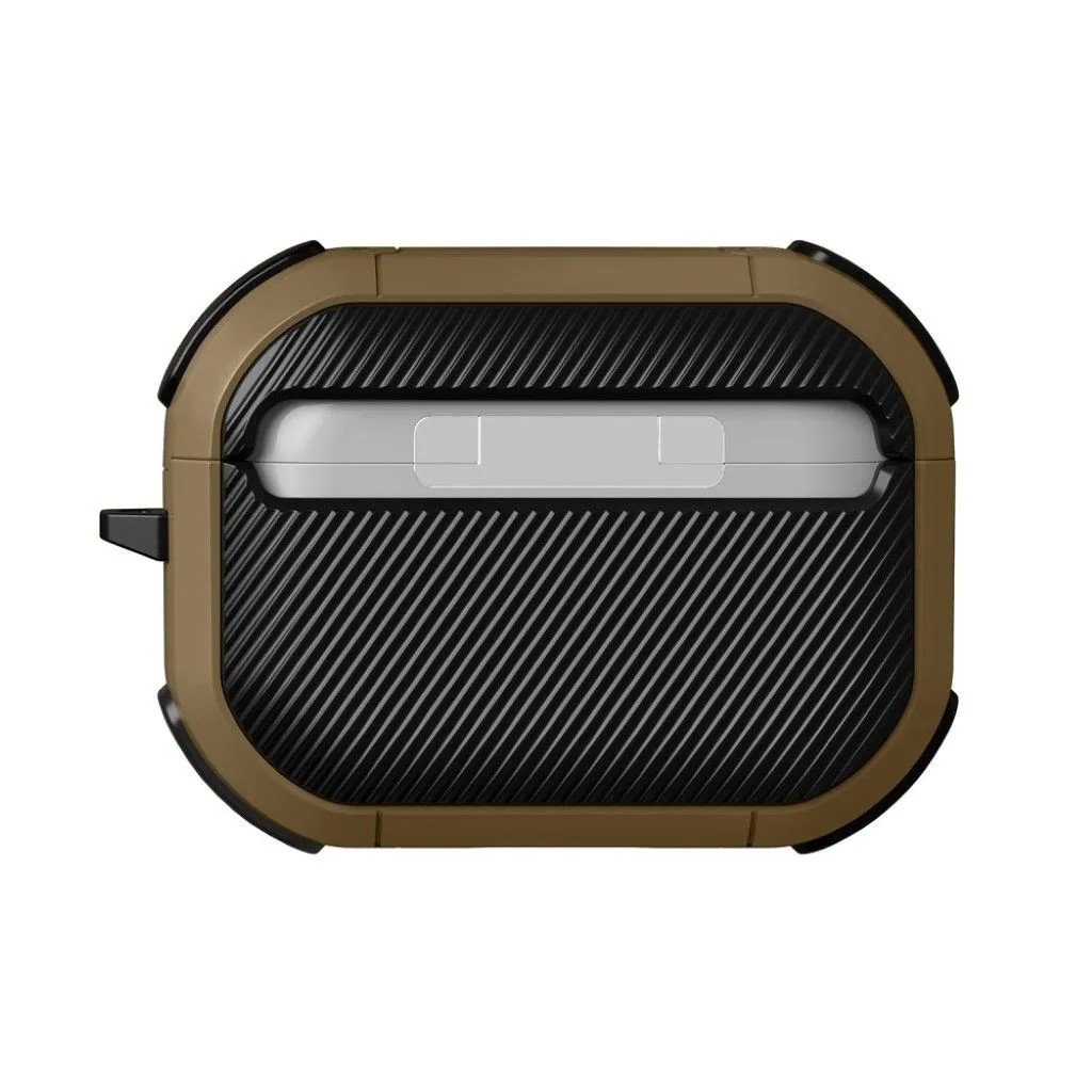 Airpods Pro rubberied case - Brown