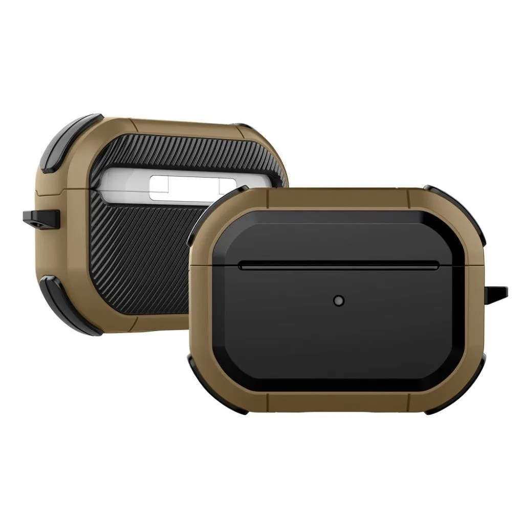 Airpods Pro rubberied case - Brown