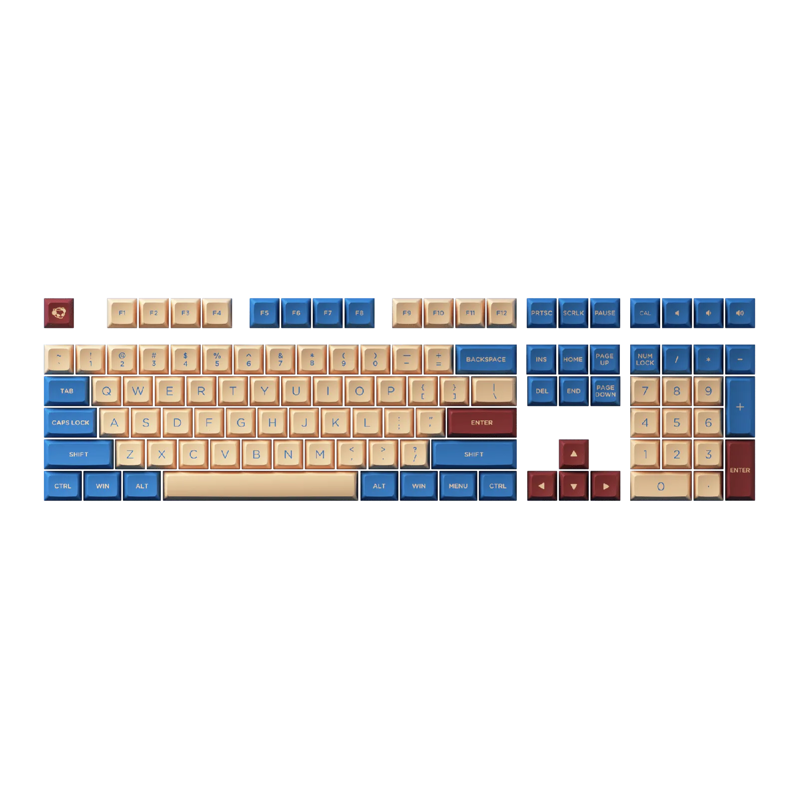 Akko Palace OSA Profile PBT Keycaps