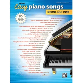 Alfred A-44726 Alfred's Easy Piano Songs: Rock and Pop