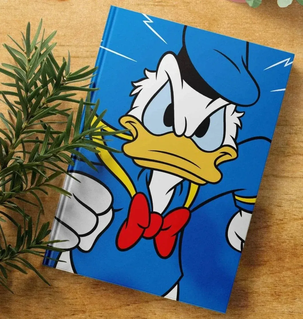 Angry Donald Duck Hardbound Diary