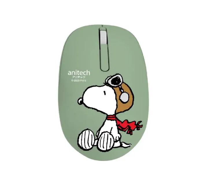 Anitech x Peanuts Wireless Mouse (SNP-W233GR)