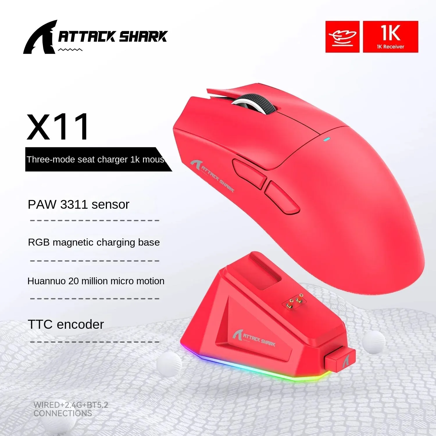 Attack Shark X3 Mouse Gamer