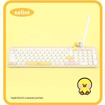 ★Authentic★LINE FRIENDS minini Wireless Keyboard/ 3in1 Multi Pairing/Multi Connection/Slim Design