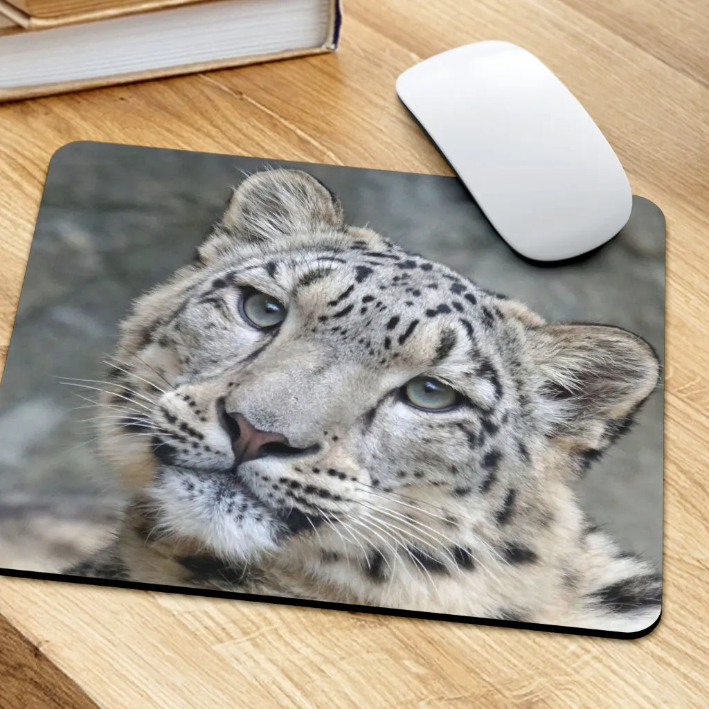 Baby Snow Leopard Mousepad