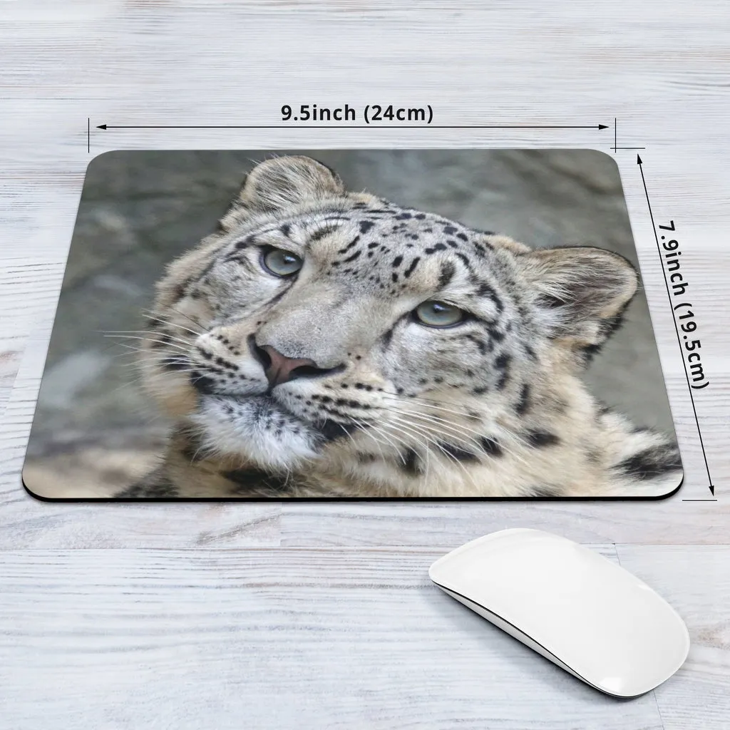 Baby Snow Leopard Mousepad