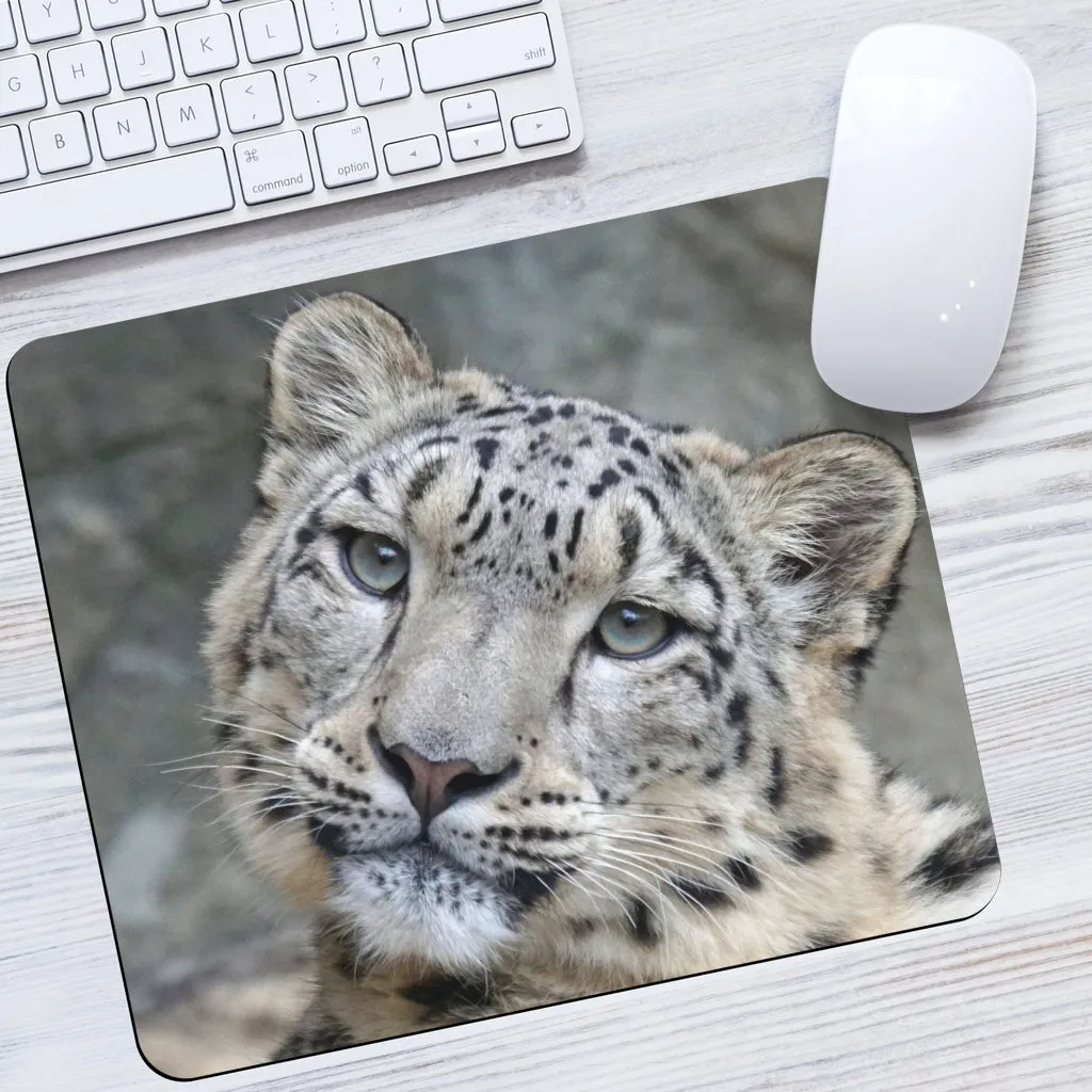 Baby Snow Leopard Mousepad