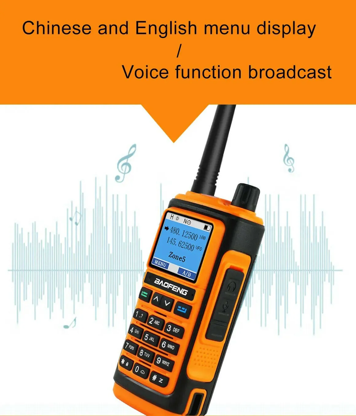 Baofeng UV-17 V2 Walkie Talkie Profesional Dual Band Powerful UHF VHF Long Range CB Ham Radio UV 17 2Way Radios For Hunting