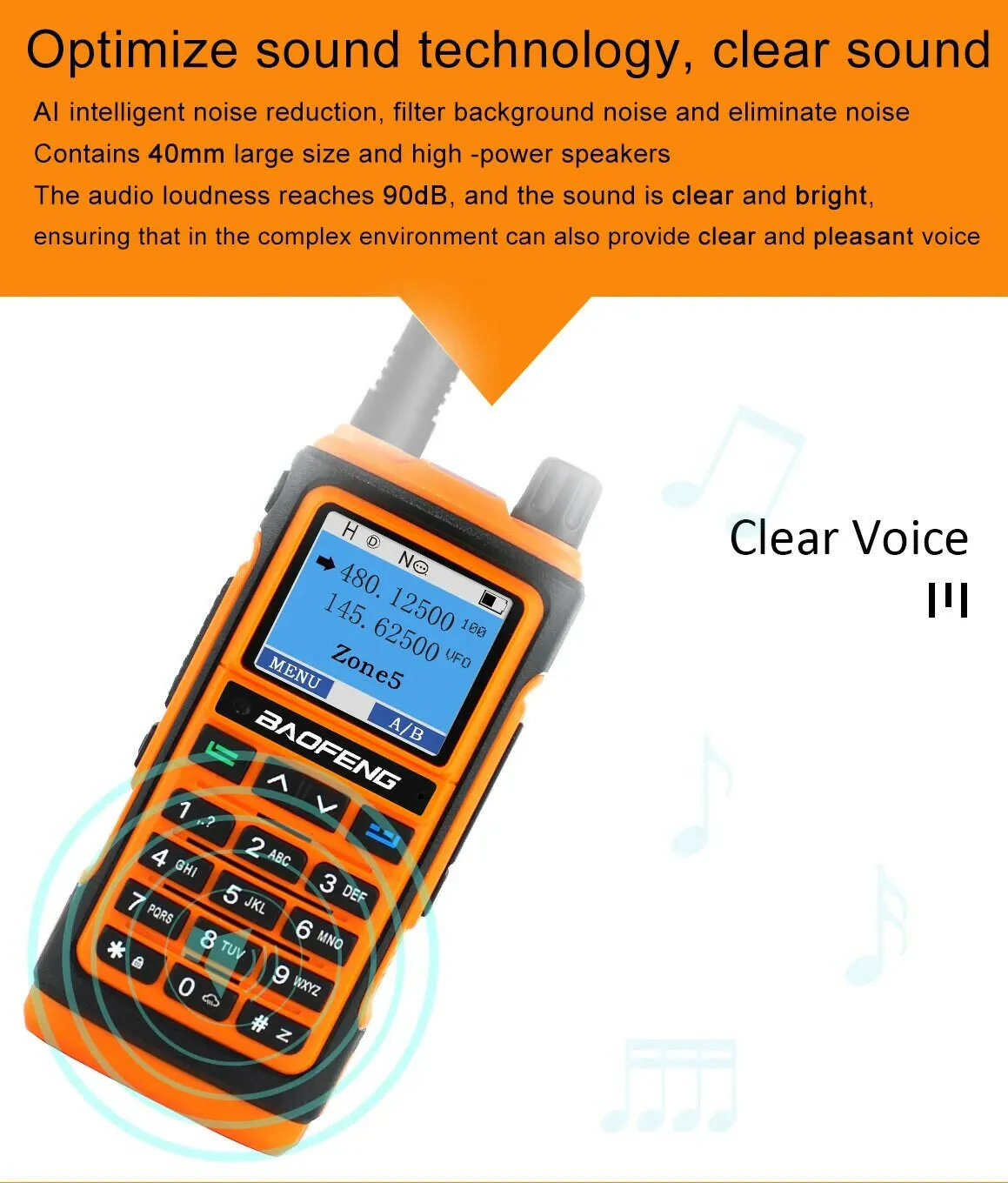 Baofeng UV-17 V2 Walkie Talkie Profesional Dual Band Powerful UHF VHF Long Range CB Ham Radio UV 17 2Way Radios For Hunting