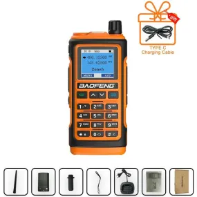 Baofeng UV-17 V2 Walkie Talkie Profesional Dual Band Powerful UHF VHF Long Range CB Ham Radio UV 17 2Way Radios For Hunting