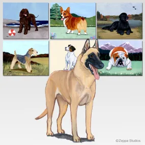 Belgian Malinois Scenic Mouse Pad