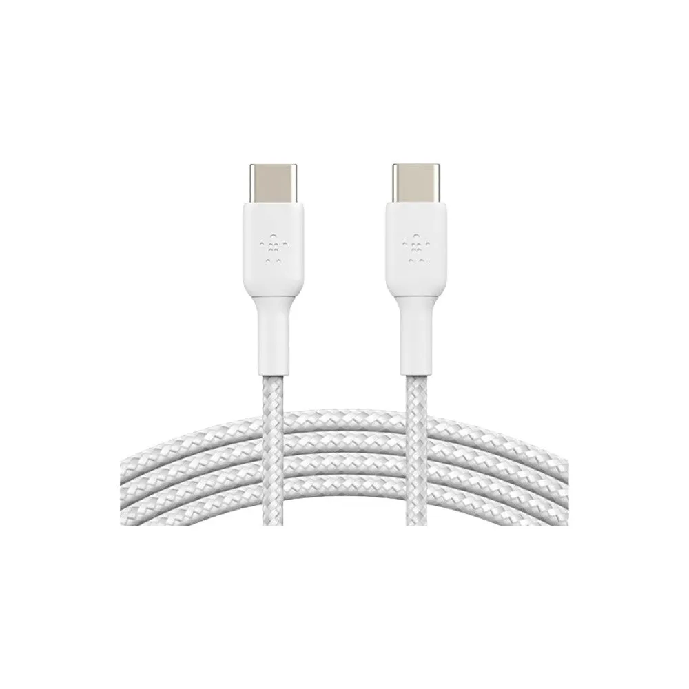 Belkin BoostCharge Braided USB-C to USB-C 1 Meter 60W Cable