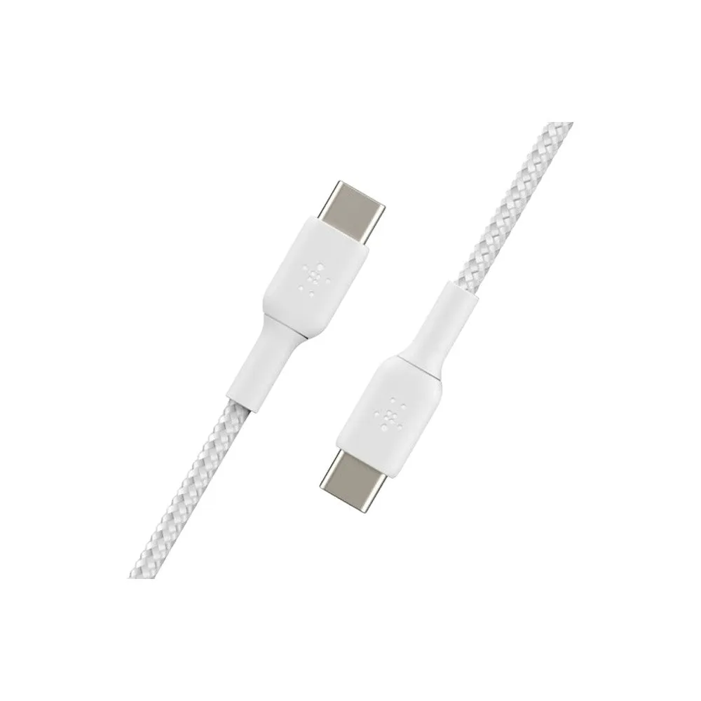 Belkin BoostCharge Braided USB-C to USB-C 1 Meter 60W Cable