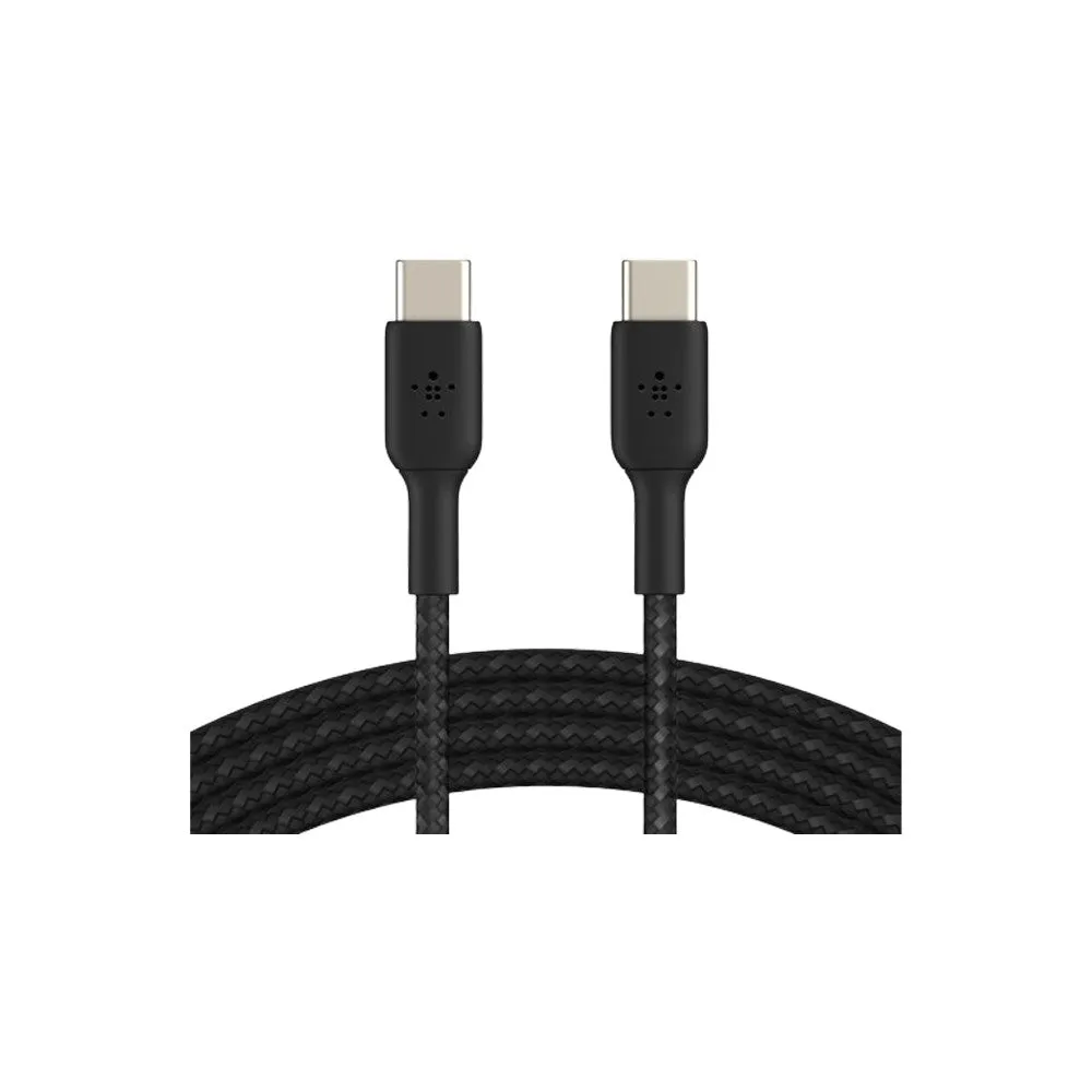 Belkin BoostCharge Braided USB-C to USB-C 1 Meter 60W Cable