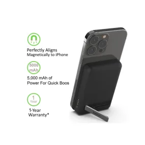 Belkin BPD004bt Boostup Magnetic 5000mAh Wireless Power Bank (Black)