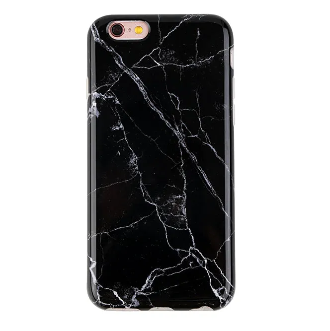 Black Marble iPhone Case