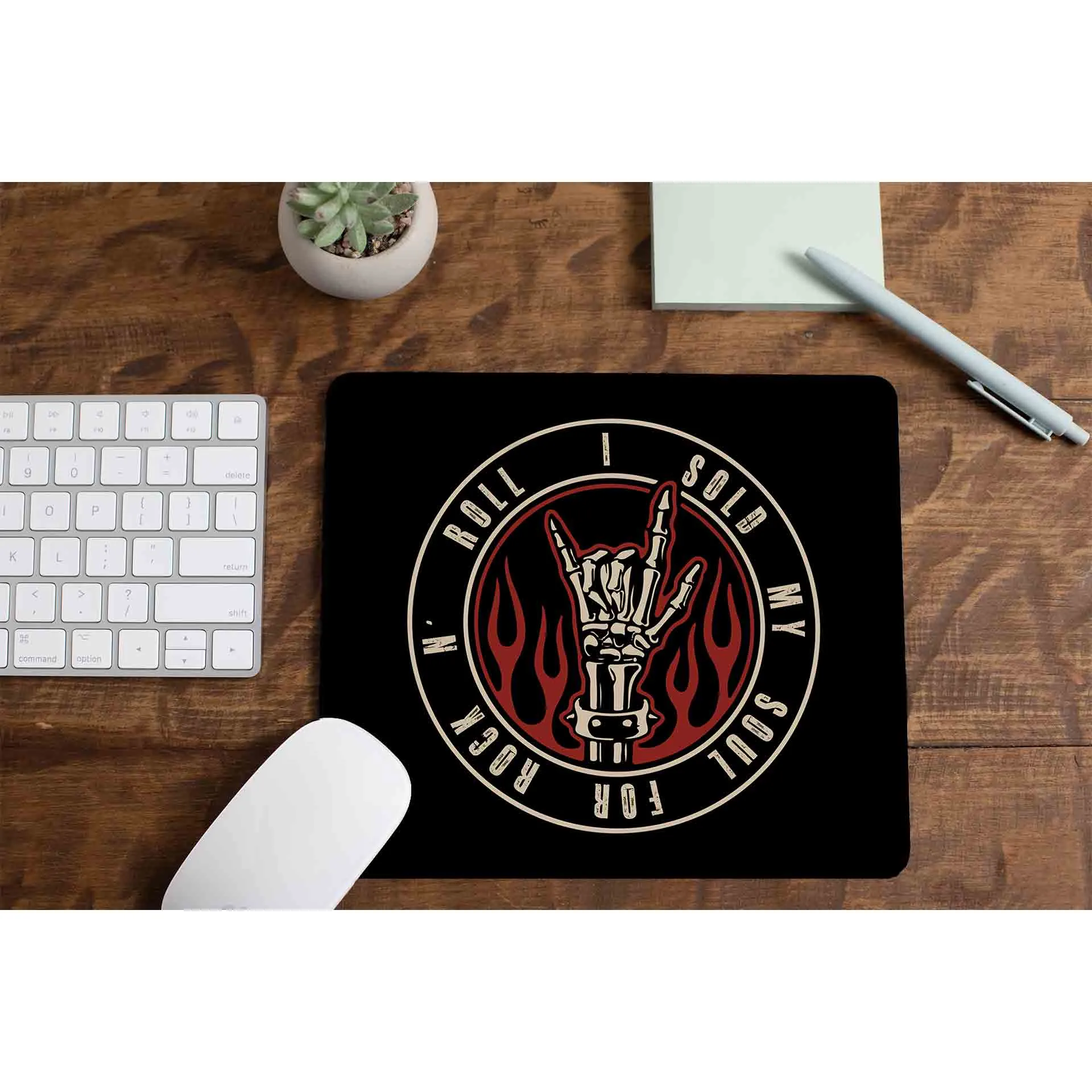 Black Sabbath Mousepad - Sold My Soul For Rock N' Roll