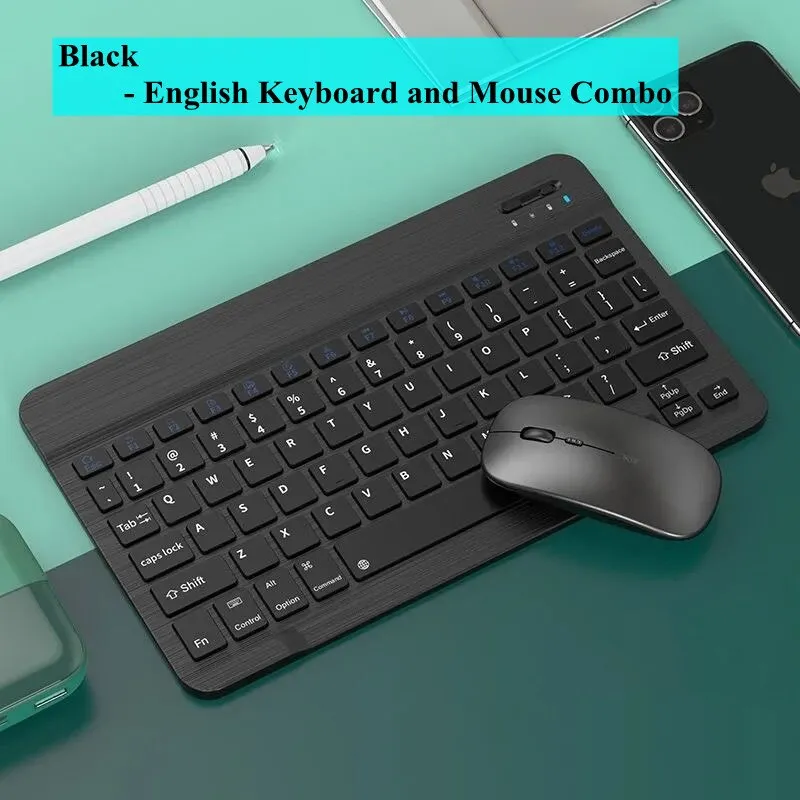 Bluetooth Keyboard And Mouse For Phone Tablet Android IOS Windows Wireless Mouse Keyboard Combo Kits Bluetooth-compatible IPad