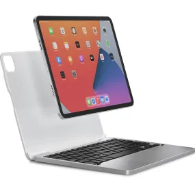 Brydge MAX  Magnetic Keyboard Trackpad Case iPad Pro 3rd/Air 5th,4th 11" Gen White Silver