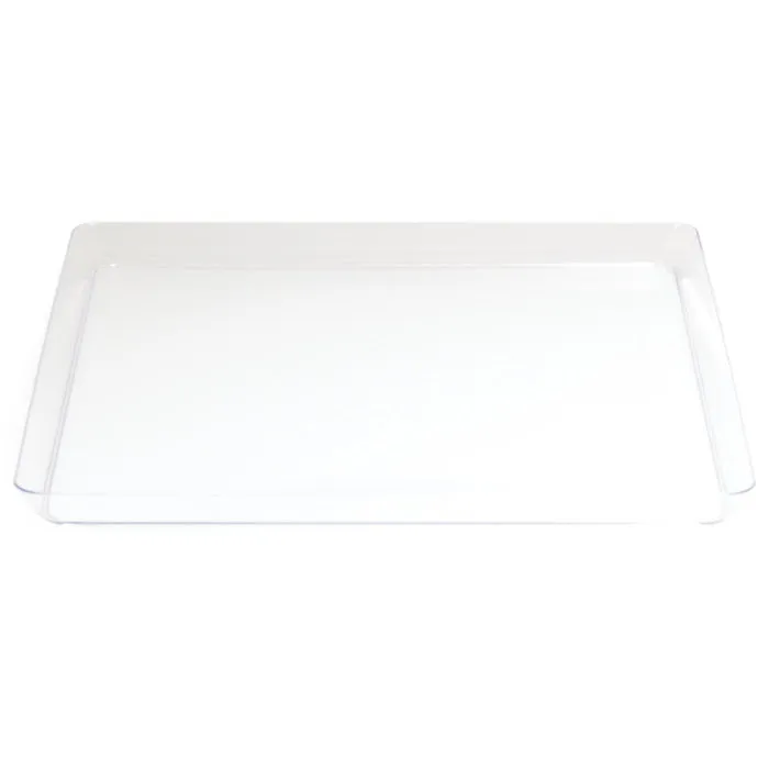 Bulk Clear TrendWare Square Tray (6 per Case)