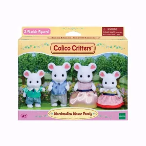 Calico Critters - Marshmallow Mouse Family