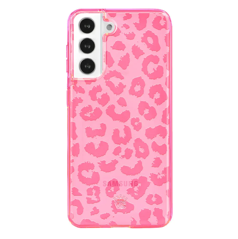 Candy Pink Leopard Samsung Case