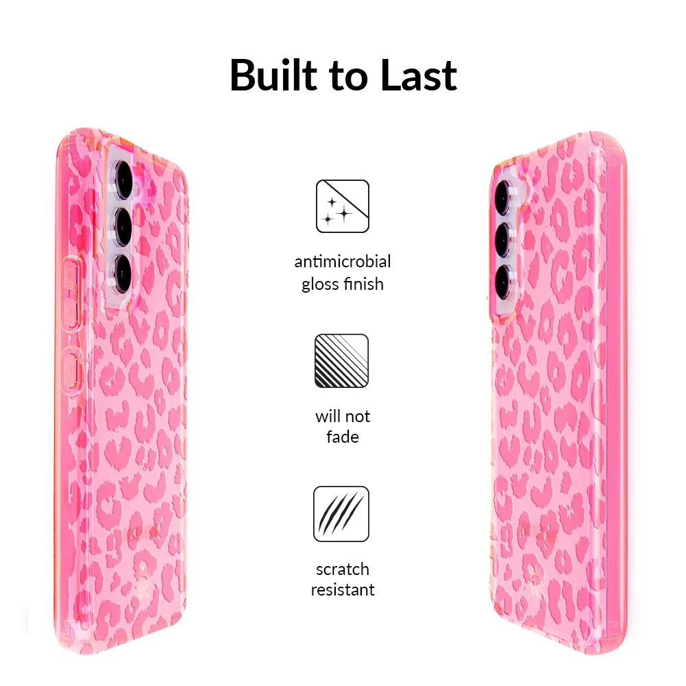 Candy Pink Leopard Samsung Case