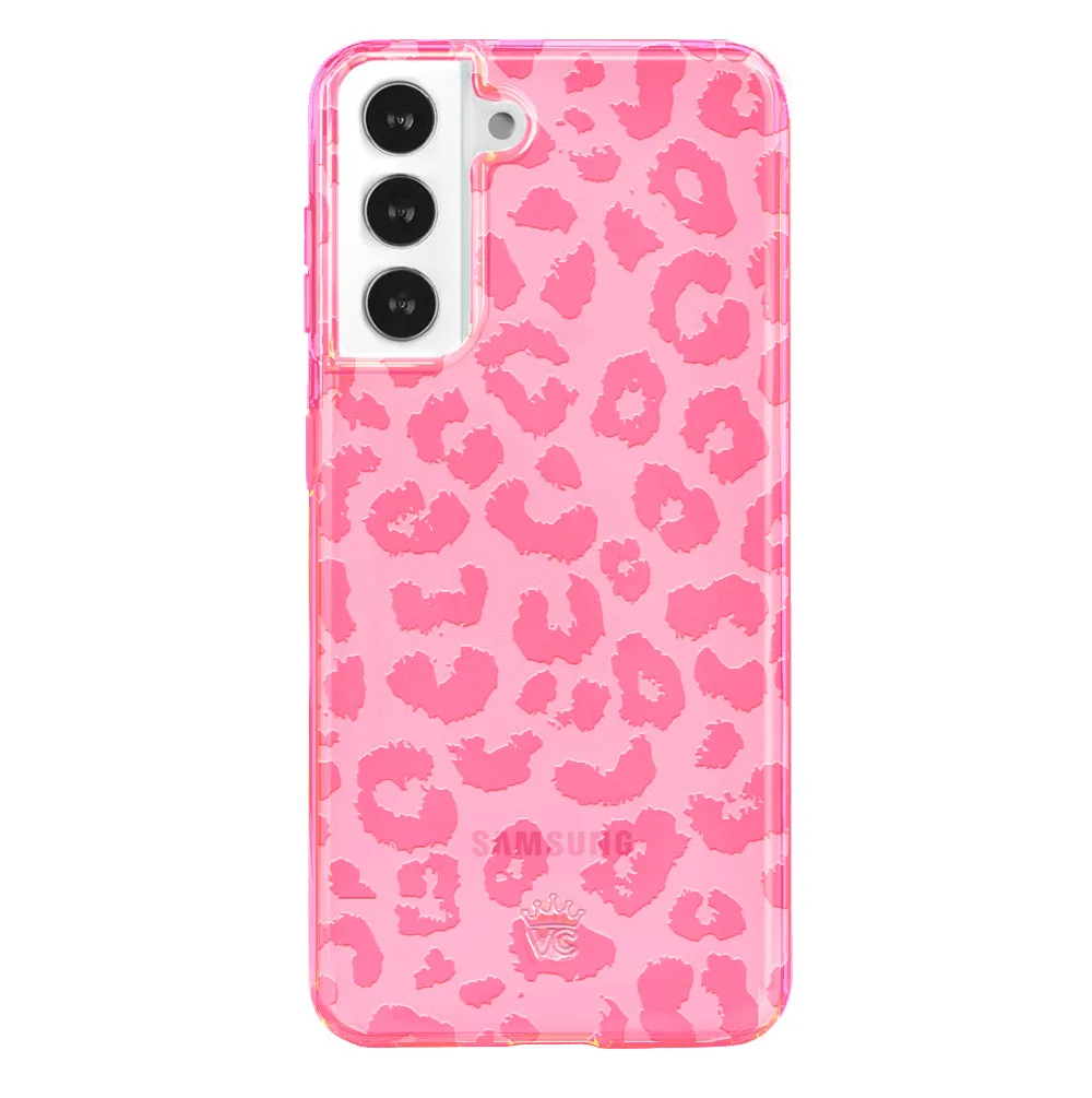 Candy Pink Leopard Samsung Case