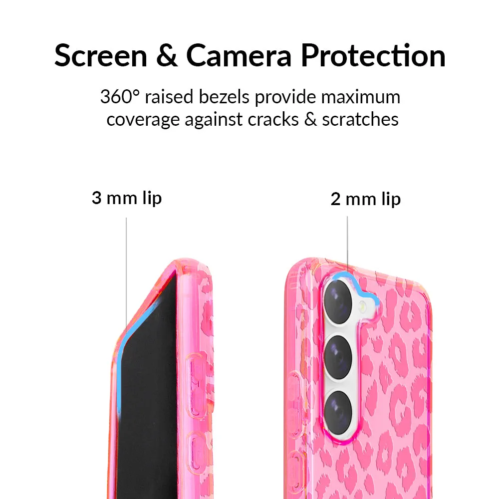 Candy Pink Leopard Samsung Case